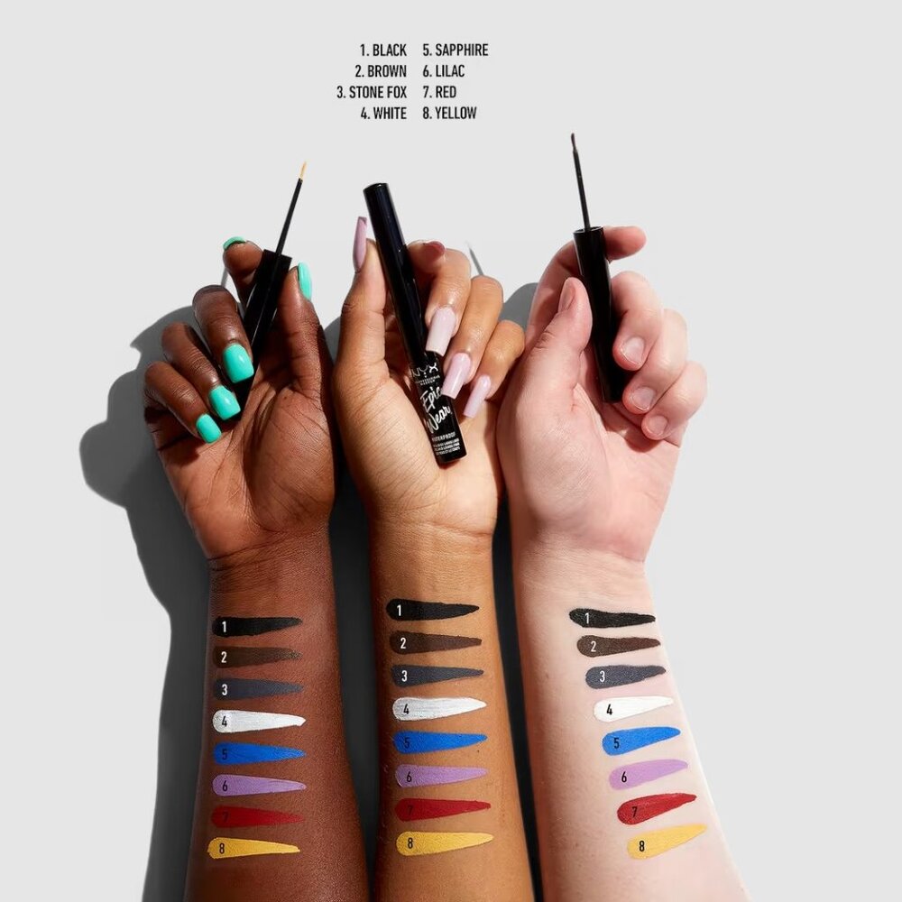NYX Epic Wear Long Lasting Liquid Eyeliner - Red - Picture 5 of 5